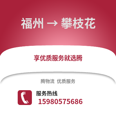 福州到攀枝花物流專線_福州到攀枝花貨運專線公司