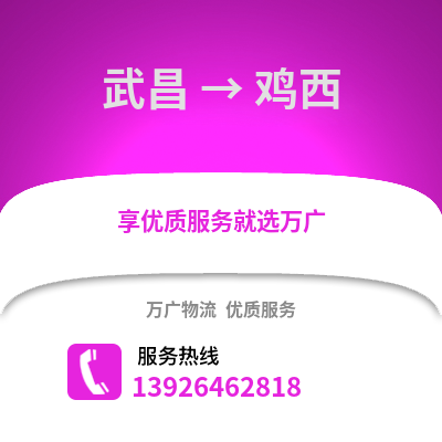 武漢武昌到雞西物流專線_武漢武昌到雞西貨運專線公司